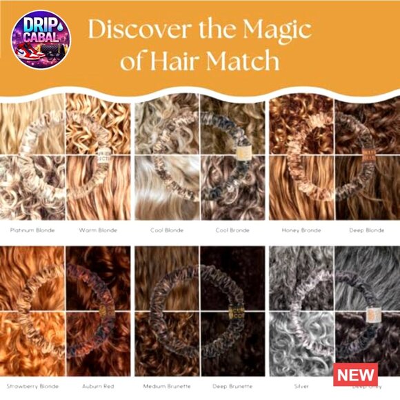 Silk Skinny Scrunchies Anti Breakage Hair Ties for Curls Buns Sleep main image 4